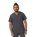 Mens WYND Tuckable Scrub Top - Untucked Front