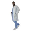 40” Twill Antimicrobial  Lab Coat