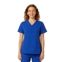 Womens WYND  Multi-Pocket Scrub Top