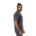 Mens WYND Tuckable Scrub Top - Right Side