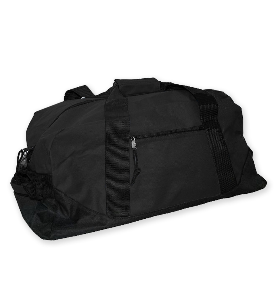 Oxford Polyester Duffle Bags Black
