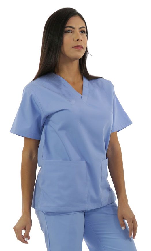 Unisex V-Neck Scrub  Tunic