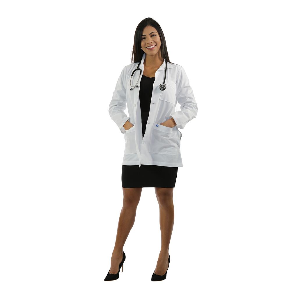 UltraSmart 34” Ladies Antimicrobial Lab Coat