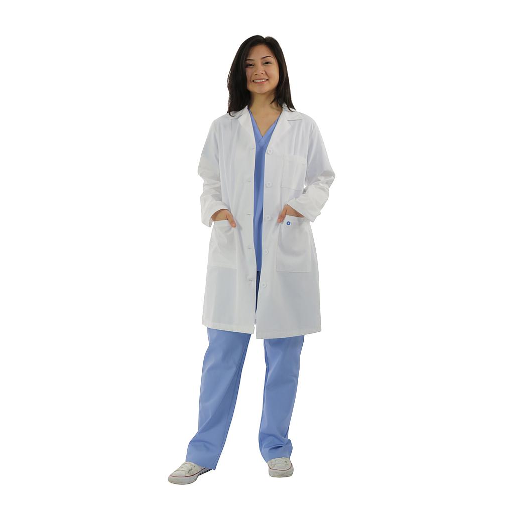 Shop Ultra Smart 40” Women's Antimicrobial Lab Coat Online