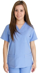 [9512C] ModernFlex Unisex Sporty V-Neck Top